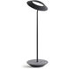 Royyo 17.4 inch 11.00 watt Matte Black with Oxford Felt Desk Lamp Portable Light